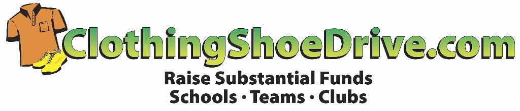 clothing shoe drive logo